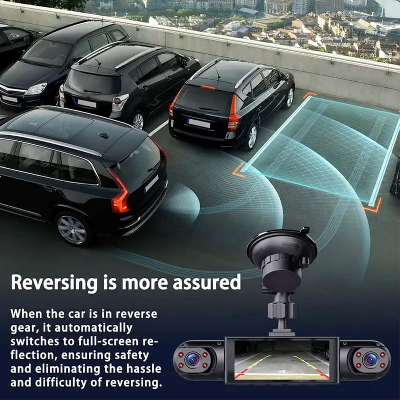 🎁🎁LAST DAY 48% OFF🔥Full View Car Dashcam System
