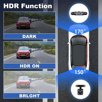 🎁🎁LAST DAY 48% OFF🔥Full View Car Dashcam System