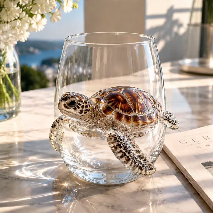🔥Last Day 50% OFF-🌊Artisanal Blue Ringed Octopus Glassware