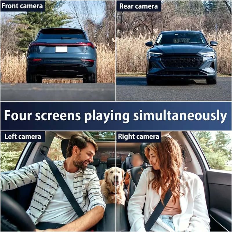 🎁🎁LAST DAY 48% OFF🔥Full View Car Dashcam System