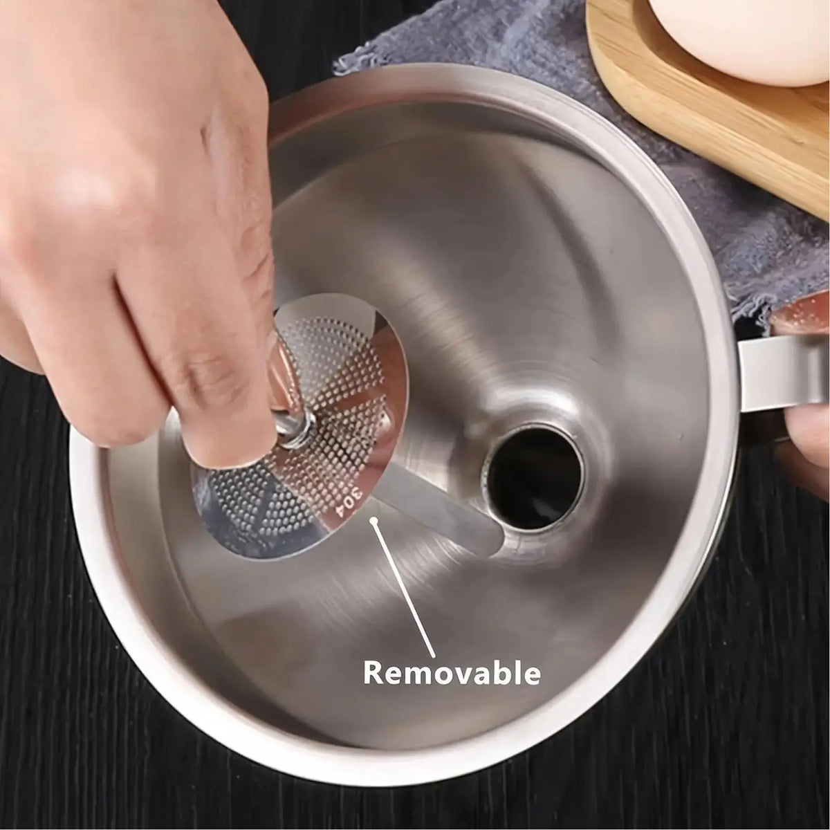 🔥Stainless Steel Kitchen Funnel
