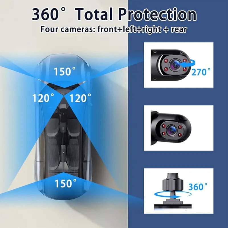 🎁🎁LAST DAY 48% OFF🔥Full View Car Dashcam System
