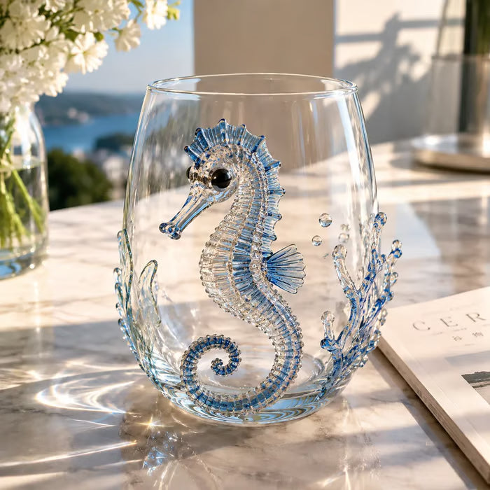 🔥Last Day 50% OFF-🌊Artisanal Blue Ringed Octopus Glassware